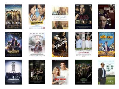 Cartelera 22-28 de agosto