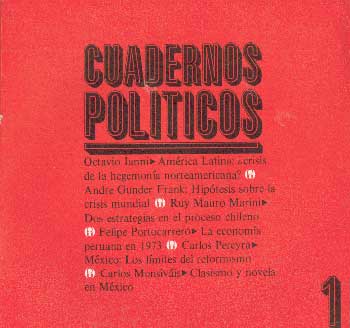 Arnaldo Córdova sobre la izquierda en los setenta