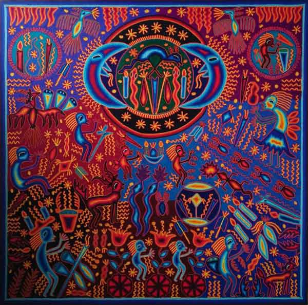 En el arte.  Olvidar una obra, huicholes, mujeres inventoras y evangelización