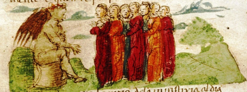 Medieval-Hell-men-conversing-with-devil