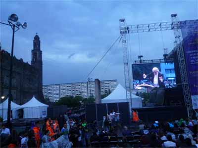 “Todo está tan vivo”: Plácido Domingo vuelve a Tlatelolco