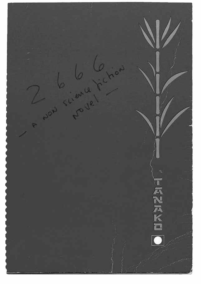 Apuntes para la escritura de 2666