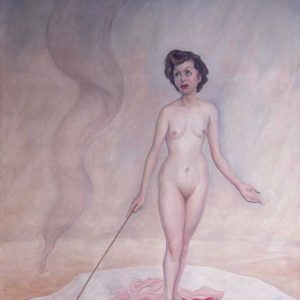 “Retrato de Guadalupe, Pita, Amor”, Diego Rivera, óleo sobre lienzo, 1949, Col. María del Carmen Rodríguez de Tomé.