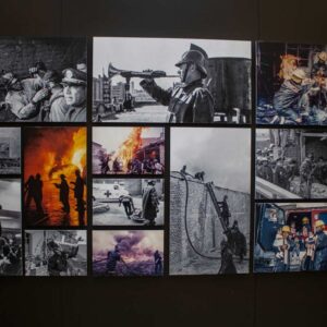 Muestra de la exposición El ojo infinito de Enrique Metinides. Sucesos siempre violentos de la nota policiaca. Cortesía de: Centro Cultural Los Pinos