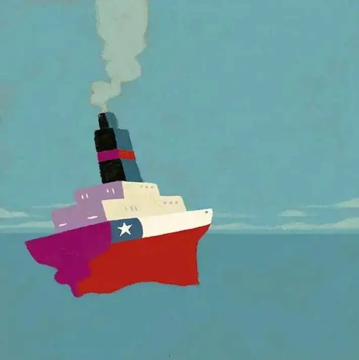 Soledad Fariña y Salvador Allende